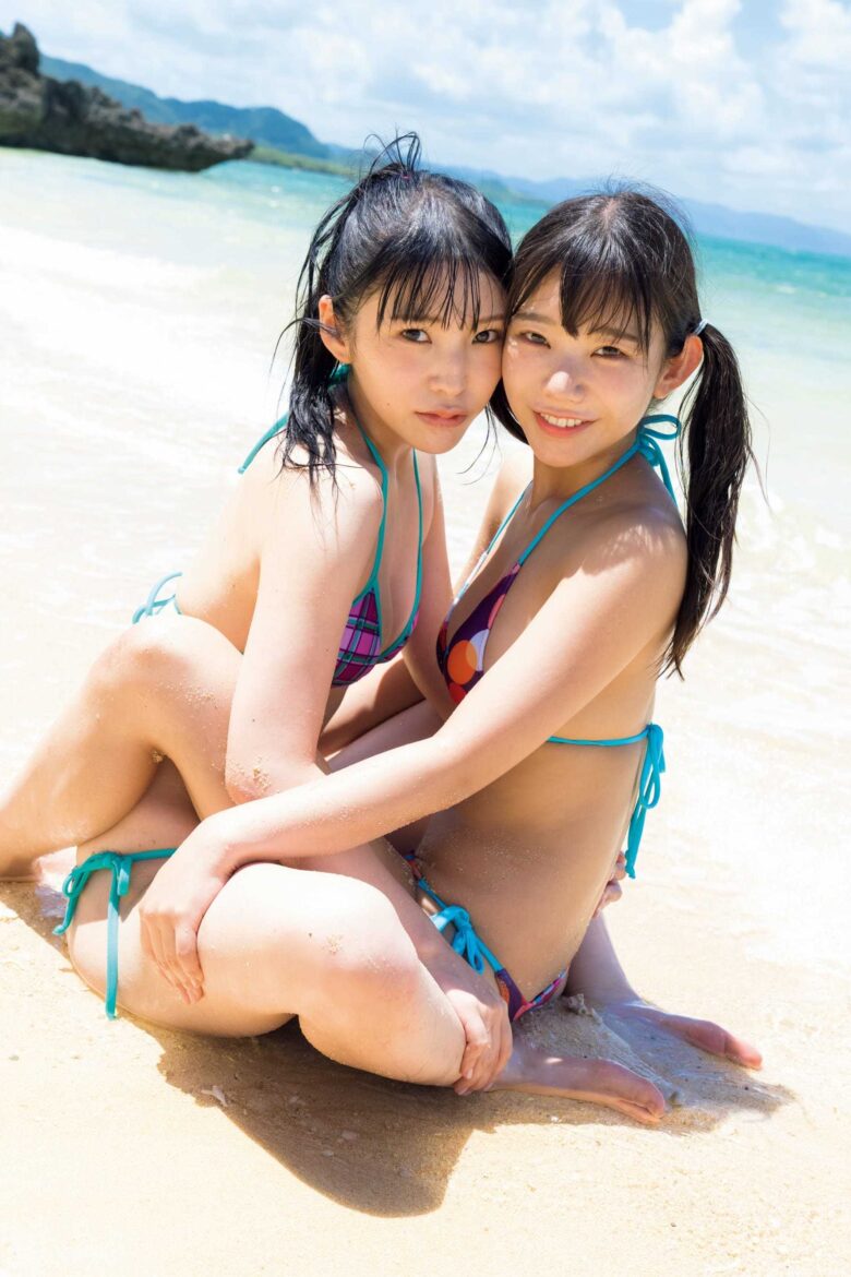 電子版限定特典画像付き 長澤茉里奈×長澤聖愛 W pocchi写真集表紙1